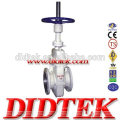 DIDTEK DIN Slab Rising Stem Gate Valve